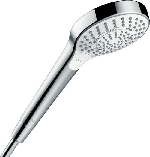 Handbrause Hansgrohe Croma Select S Multi verchromt-weiss