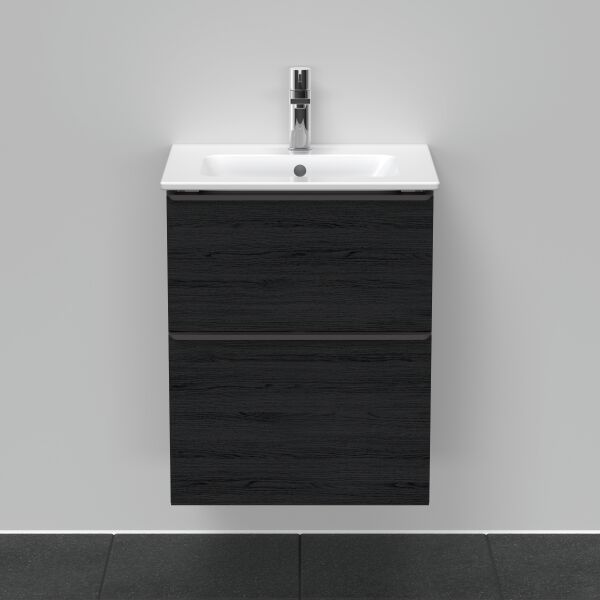 Armadio sottolavabo Duravit D-Neo Rovere nero image number 2