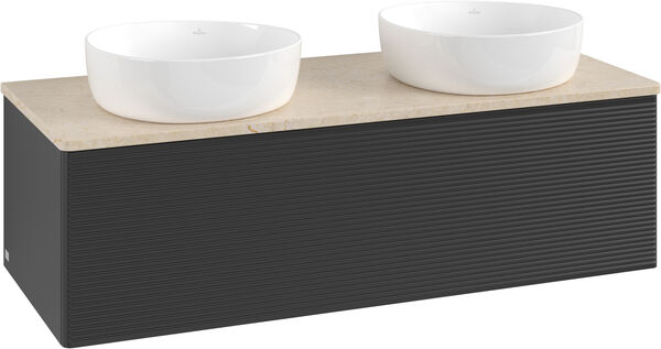 Waschtischmöbel Villeroy & Boch Antao Schwarz matt image number 0