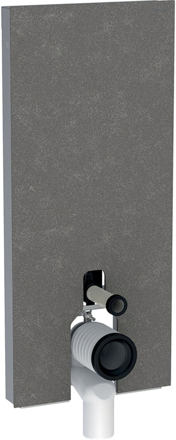 Sanitärmodul Geberit Monolith für Standklosett, H: 113-115cm B: 50,5cm, T: 10,6cm Höhenverstellbar image number 0