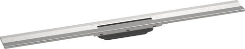 Rigole pour douche Hansgrohe RainDrain Flex Acier inoxydable bross&eacute;