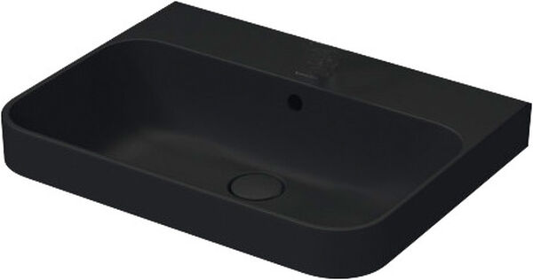 Lavabo &agrave; poser Duravit Happy D.2 Plus 60 x 46 cm Anthracite mat image number 0