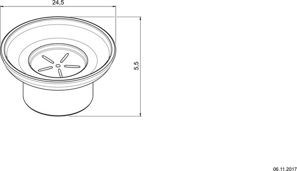 Seifenschale Schmidlin Element Verchromt image number 1