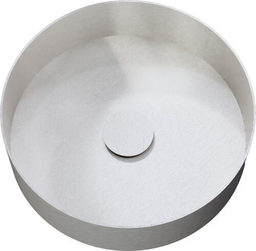 Lavabo &agrave; poser Dornbracht Morath Platine bross&eacute;