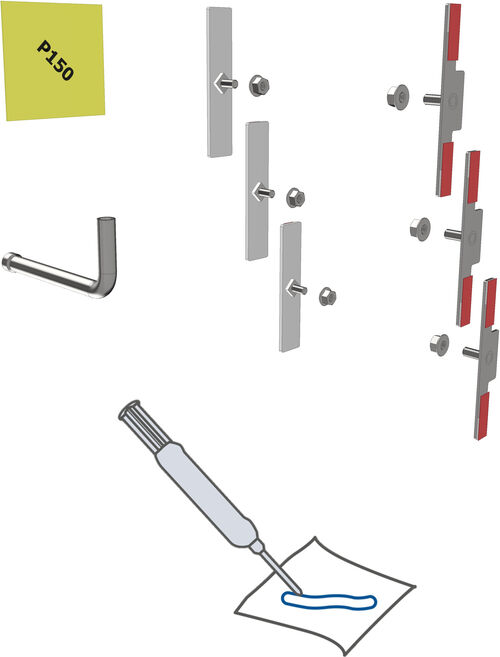 Set adh&eacute;sif Duka Multi-S 4000 new