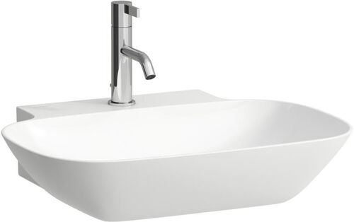 Auflegewaschtisch Laufen Ino 56 x 45 cm Weiss Cleaneffekt