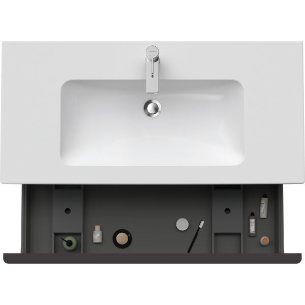 Waschtischmöbel Duravit D-Neo graphit matt image number 4