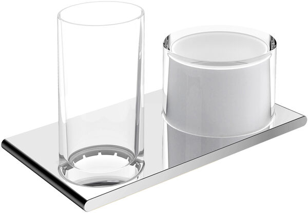 Glas-und Seifenspender Keuco Edition 400 verchromt image number 0