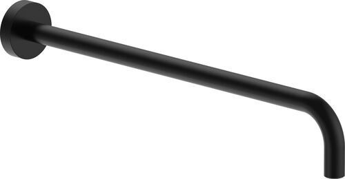 Brausenwandarm Fantini ½" schwarz matt