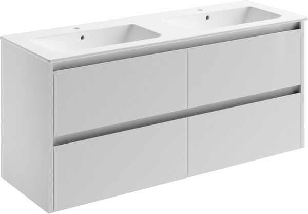 Combinaison de lavabo Alterna progetto 46 blanc premium image number 0