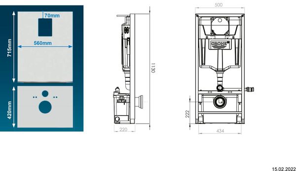 Hebeanlage Saniwall Pro UP image number 1