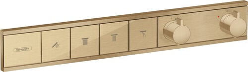 Sistema da doccia Hansgrohe Rain Select Brushed bronze