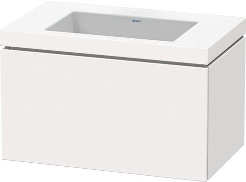 Combinaison de lavabo Duravit Vero Air blanc brillant