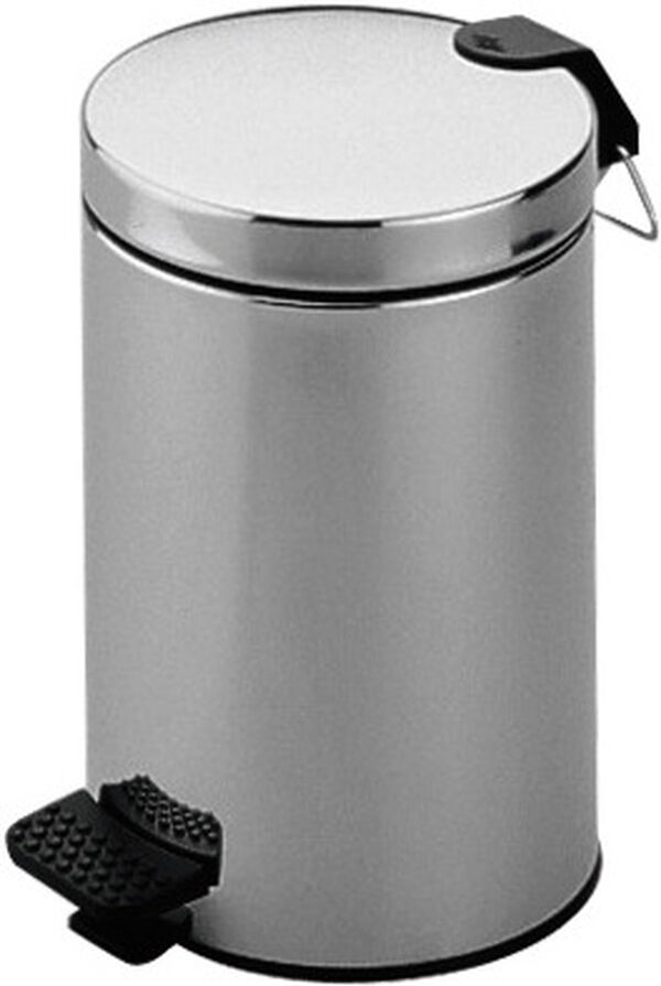 Bo&icirc;te &agrave; ordures Keuco Plan Chrom&eacute; image number 0