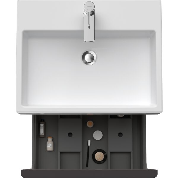 Armadio sottolavabo Duravit D-Neo basalto opaco image number 4