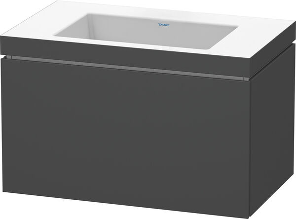 Combinaison de lavabo Duravit Vero Air Graphite mat image number 0