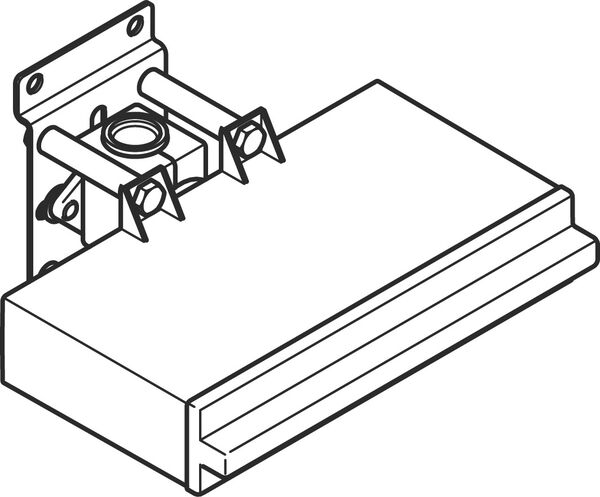 Einbaukörper Dornbracht ½" für Seitenbrausen image number 0