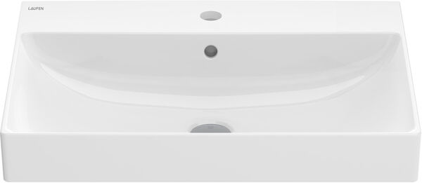 Lavabo Alterna calea, 60 x 46 cm, con foro per rubinetteria, con troppopieno image number 0