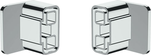 Wandbefestigungs-Set Bodenschatz Adesio Verchromt