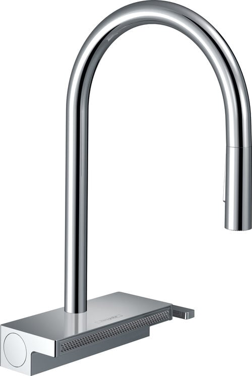 Mélangeur d'évier Hansgrohe Aquno Select M81 chromé