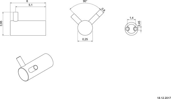 Doppelhandtuchhaken Nosag Ineoline Pure edelstahl matt image number 1