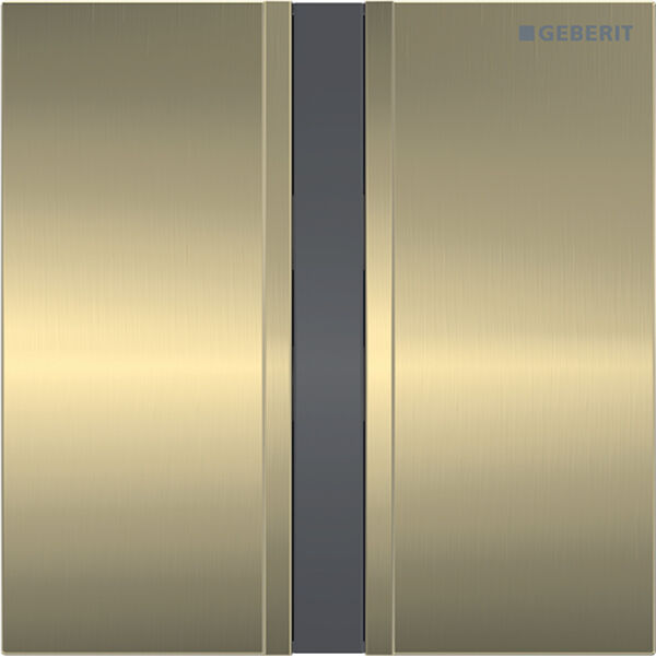 Commande urinoir Geberit HyTronic IR Typ50 square Laiton image number 0