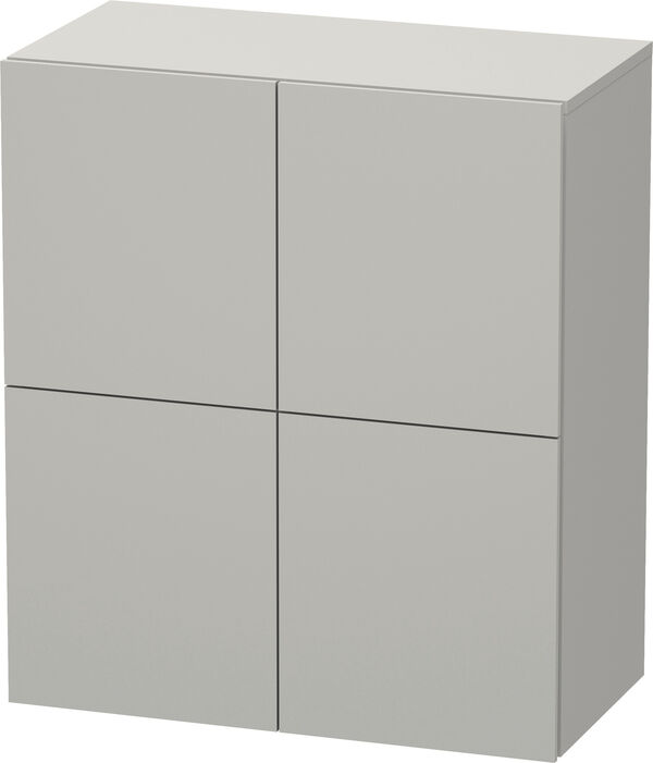 Seitenschrank Duravit L-Cube betongrau matt image number 0