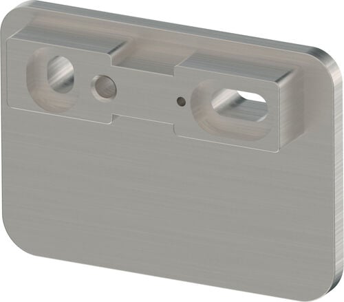 Set di fissaggio murale Bodenschatz Nickel brushed
