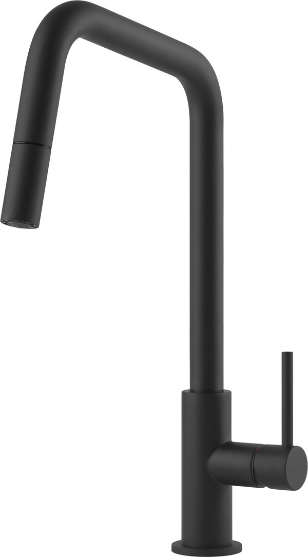 Miscelatore monocomando per lavello Alterna amaris, doccetta estraibile, s 221 mm, 360&deg;, altezza image number 0