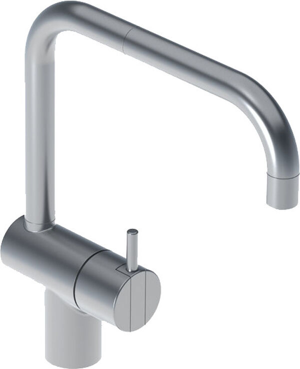 Miscelatore monocomando per lavello Vola, leva corta, KV1, bocca mobile doppia, s 200 mm, altezza image number 0