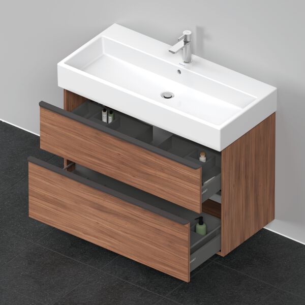 Waschtischmöbel Duravit D-Neo nussbaum natur image number 3