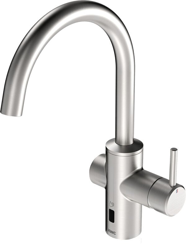 Sp&uuml;ltischmischer KWC Bistro E Edelstahl geb&uuml;rstet image number 0