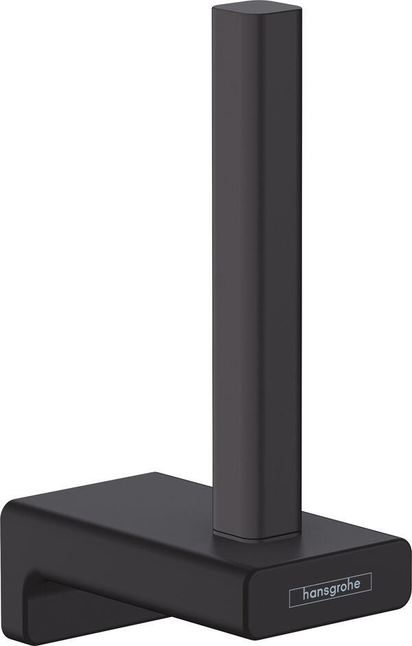 Porte-papier de r&eacute;serve Hansgrohe AddStoris Noir mat image number 0