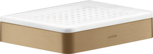 Porte-savon Axor Universal Softsquare Brushed bronze image number 0
