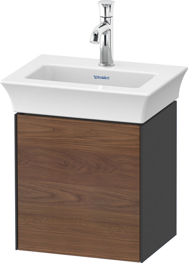 Meuble sous-lavabo Duravit White Tulip Graphite brillant image number 0
