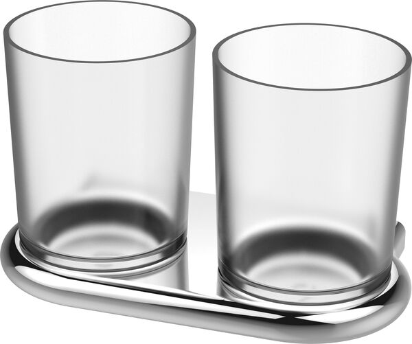Doppelglashalter Bodenschatz Nia Verchromt image number 0