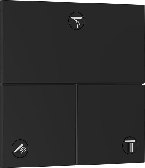 Syst&egrave;me de douche Hansgrohe Shower Select Comfort E Noir mat