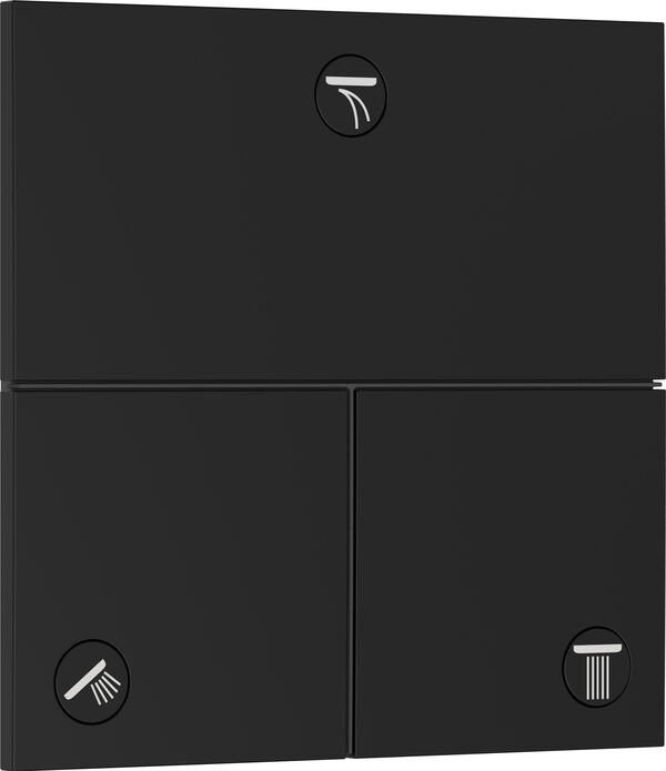 Syst&egrave;me de douche Hansgrohe Shower Select Comfort E Noir mat image number 0