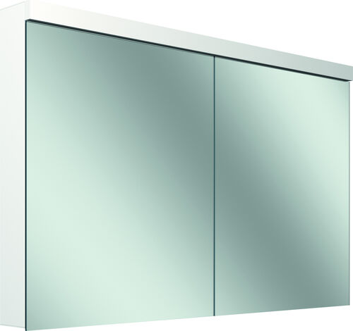 Armadio a specchio Schneider Low plus LED Bianco