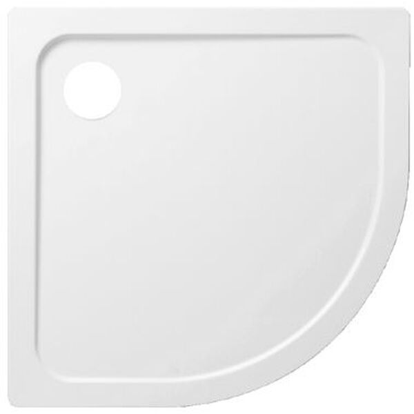 Receveur de douche d'angle Kaldewei Arrondo blanc Cleaneffekt image number 0