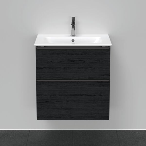 Armadio sottolavabo Duravit D-Neo Rovere nero image number 2