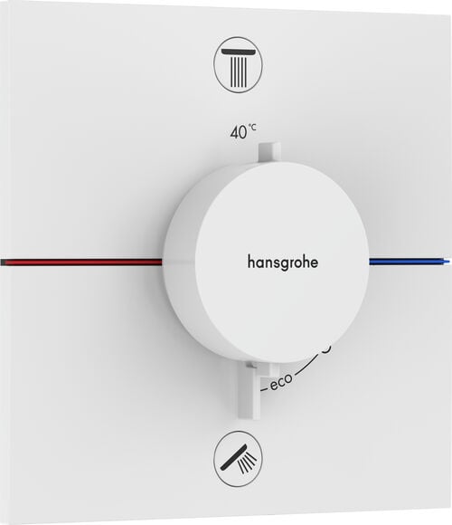 Syst&egrave;me de douche Hansgrohe Shower Select Comfort E Noir mat