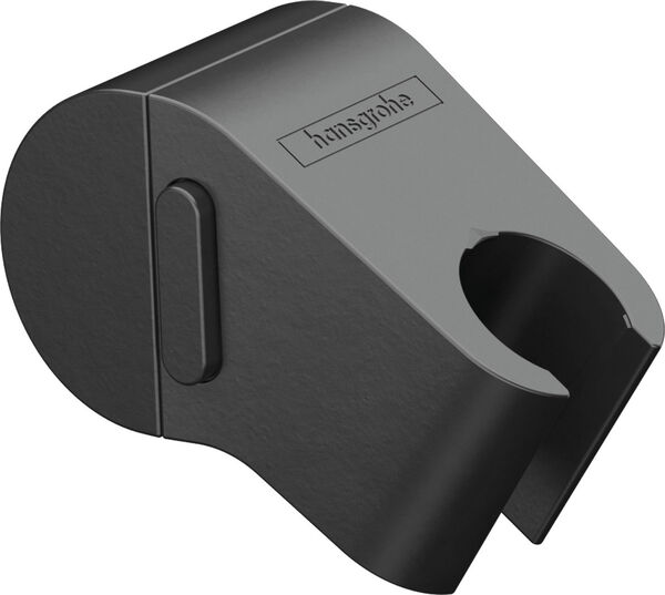 Handbrausehalterung Hansgrohe WallStoris Schwarz matt image number 0