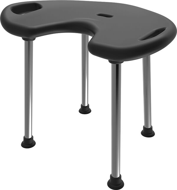 Tabouret de douche Nosag Inoxcare noir image number 0