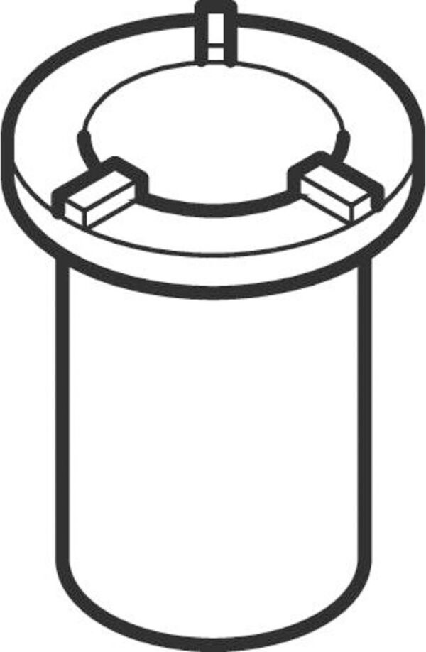 Tube plongeur avec joint Geberit image number 0