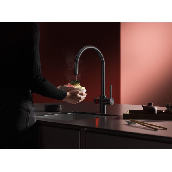 Multifunktions-Sp&uuml;ltischmischer Laufen Vara Home Edelstahl geb&uuml;rstet PVD schwarz image number 1