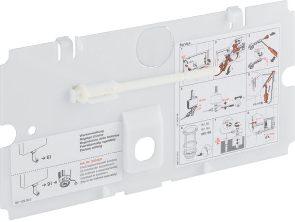 Plaque de protection Geberit image number 0