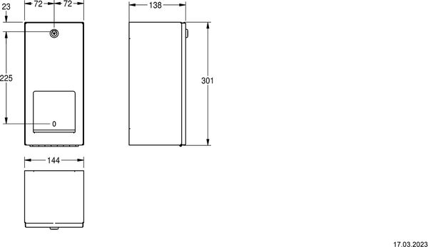 Papierhalter KWC Rodan RODX 672 image number 1