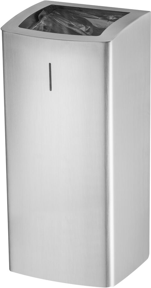 Boîte à ordures Pura Inox Acier inoxydable mat