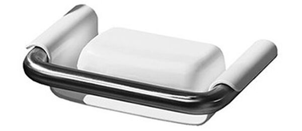 Portasapone U.S.W. D Line, ripiano in acciaio inossidabile image number 0